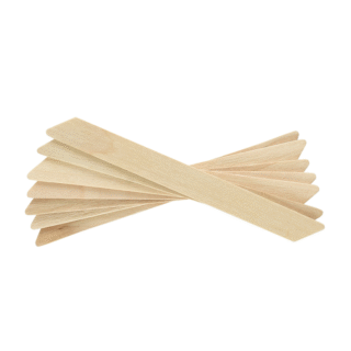 BIOSOFT DISPOSABLE WOODEN SPATULA FOR FACE - 100PCS
